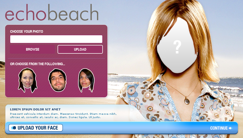 ITV Moving Wallpaper/Echo beach Abbs Creative